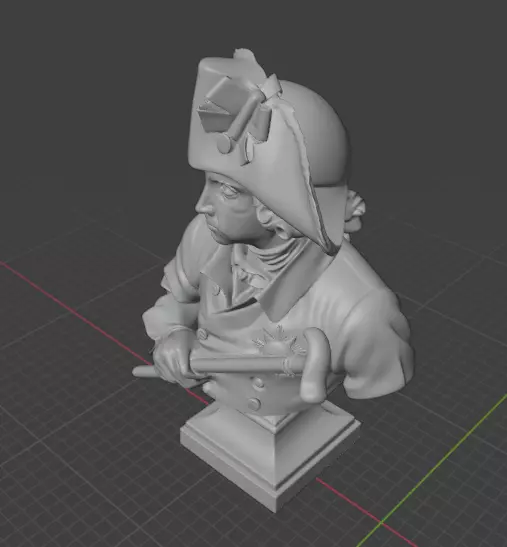 Frederick the Great 3D print model_14