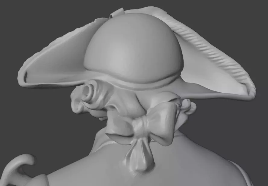 Frederick the Great 3D print model_26