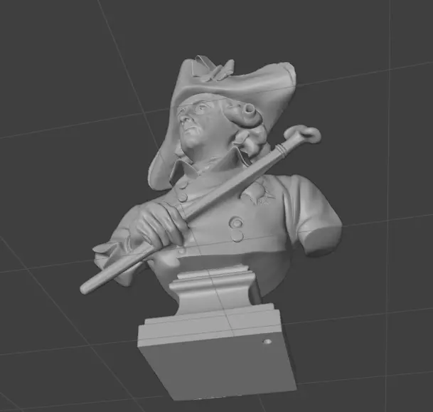 Frederick the Great 3D print model_20