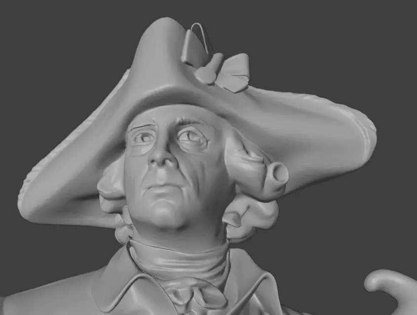 Frederick the Great 3D print model_22