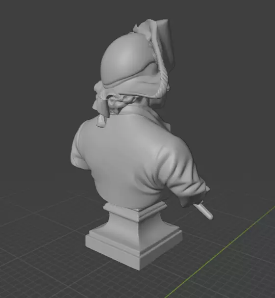 Frederick the Great 3D print model_8