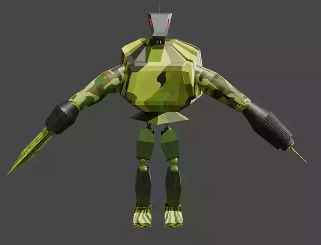 ARMY MECH 3D model
