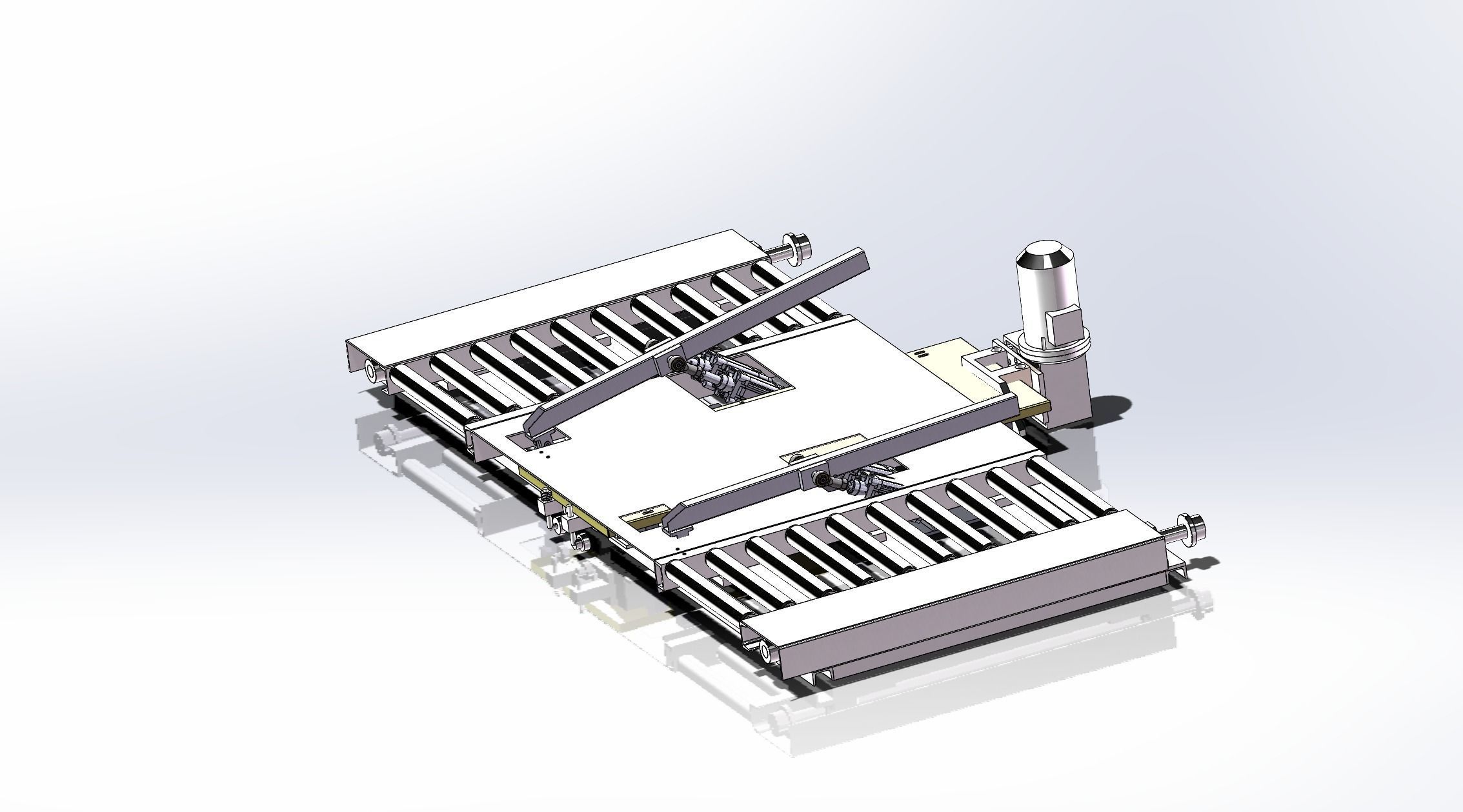  Large manipulator working line  3D model_7