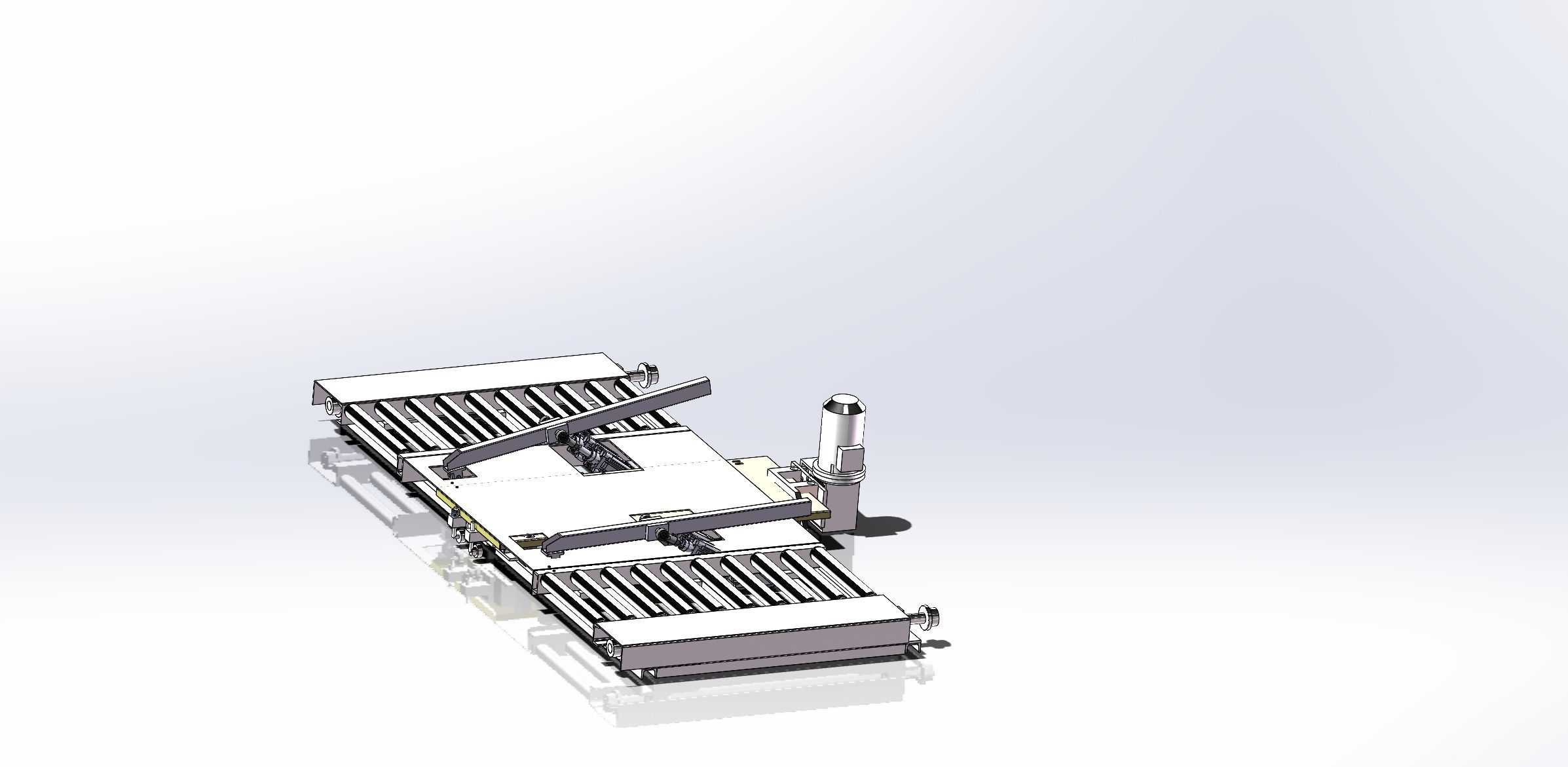  Large manipulator working line  3D model_9