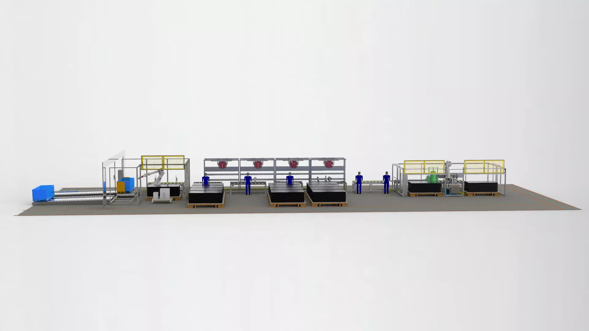  Large manipulator working line  3D model_0