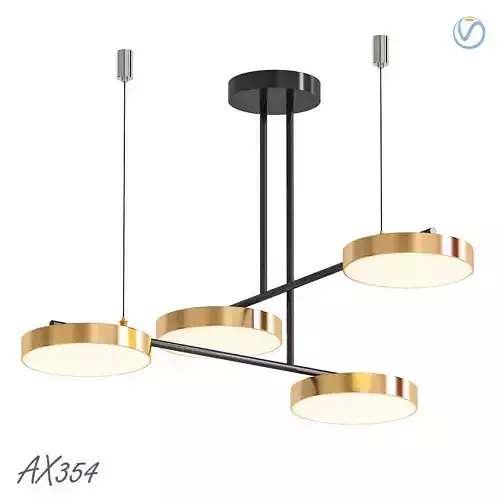 AX354 light fixture with four lights