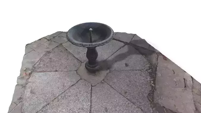 Water Fountain 3D model
