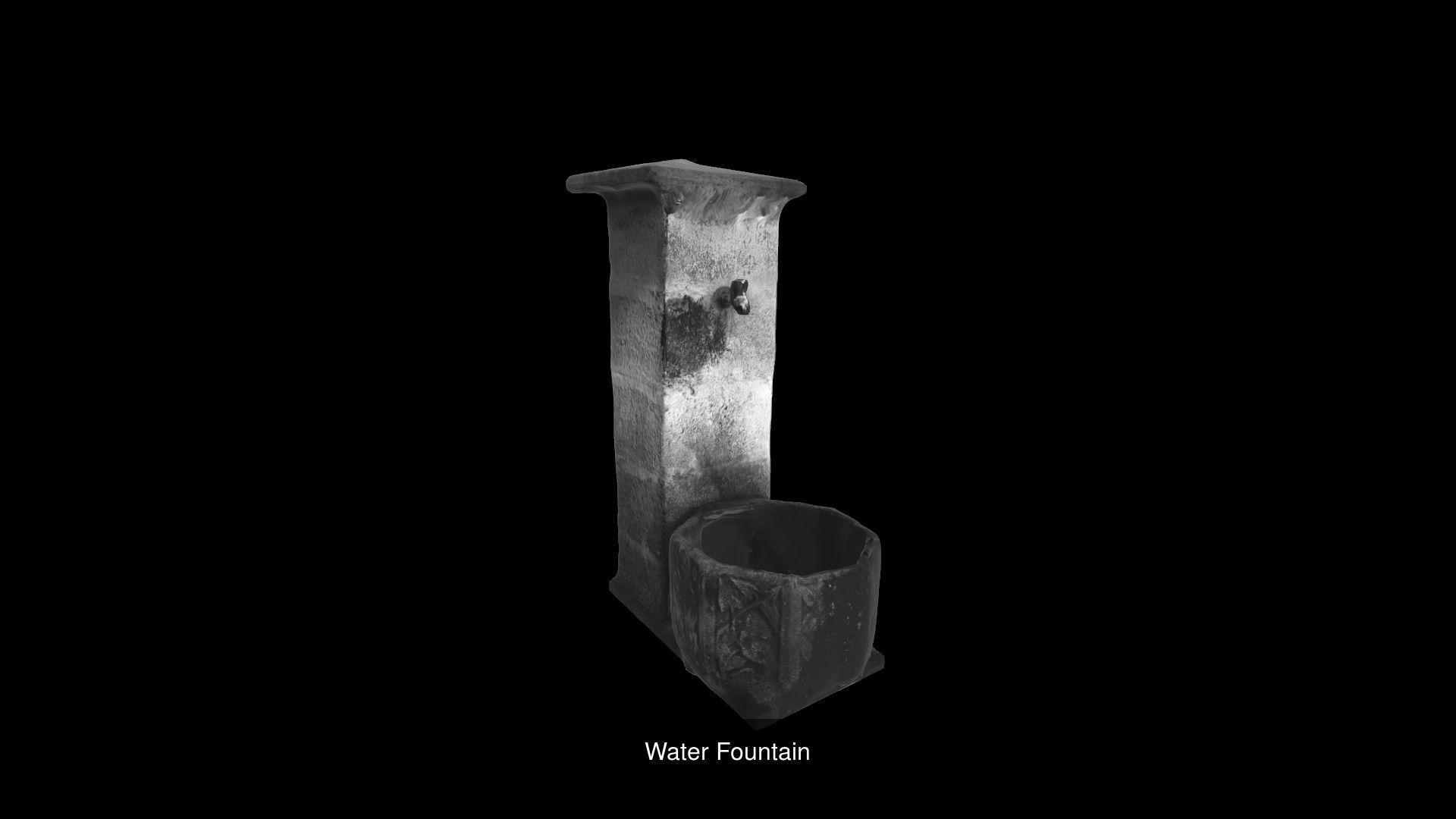 Water Fountains 3D Model Collection_3