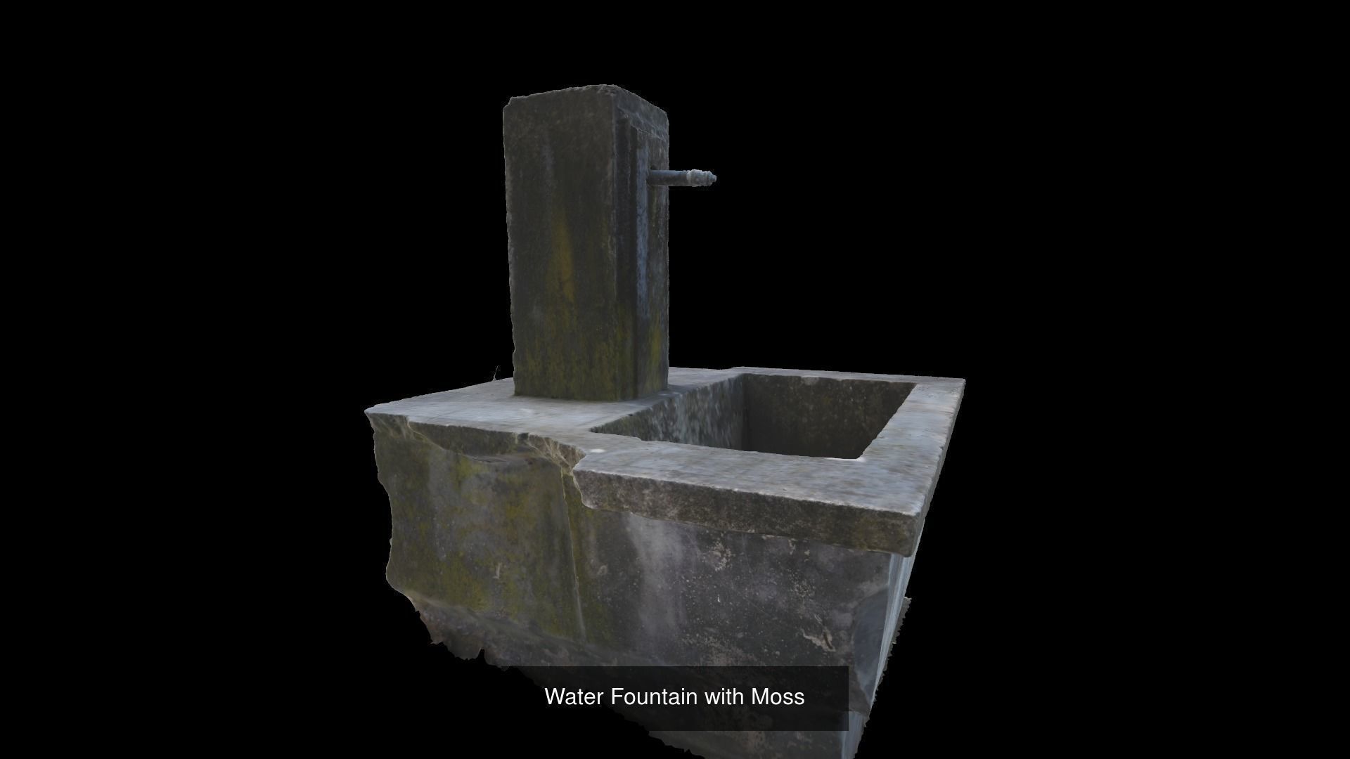 Water Fountains 3D Model Collection_4