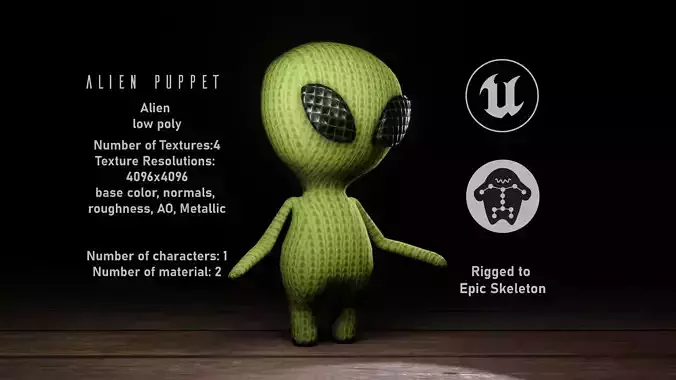 Alien crochet