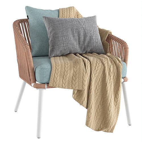 Armchair Rhodes 3D model