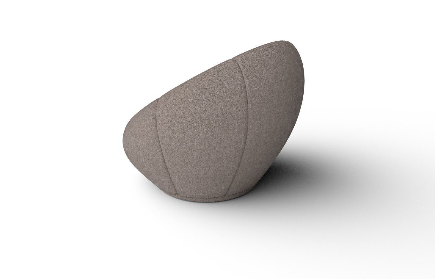 BeanBag Chair 03 Low-poly 3D model_6
