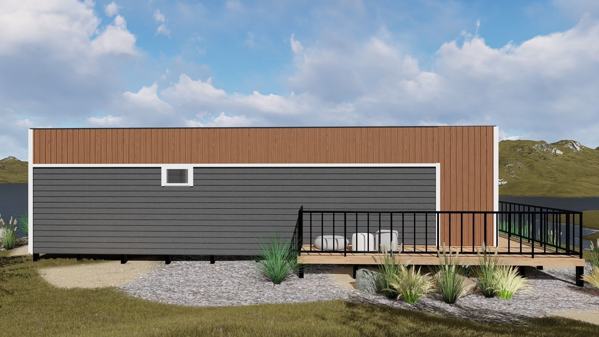 3D model of a modular house with 2 bedrooms 3D model_5