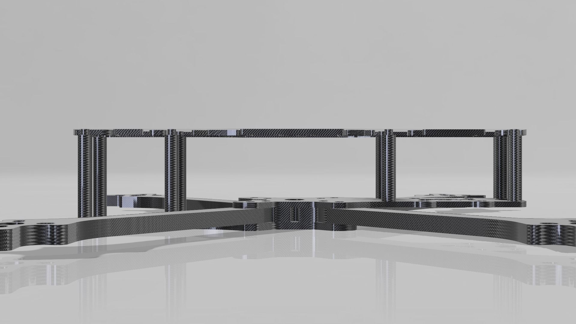 Racing FPV Drone Frame 2 3D Printable 3D print model_6