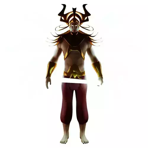 RAVANA 3D MODELS Low-poly 3D model