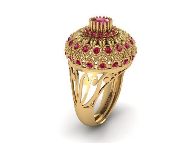 Rings 3D print model_2