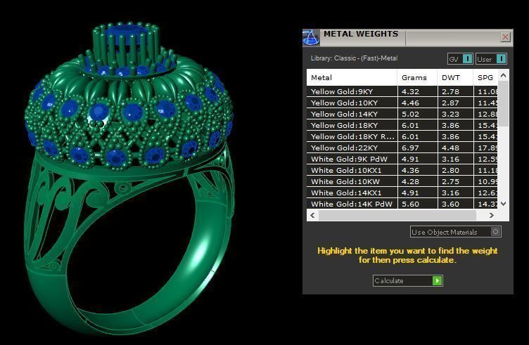Rings 3D print model_6