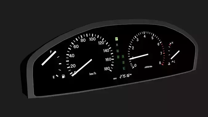 MeterModelofToyota20Celsior Lexus LS 400