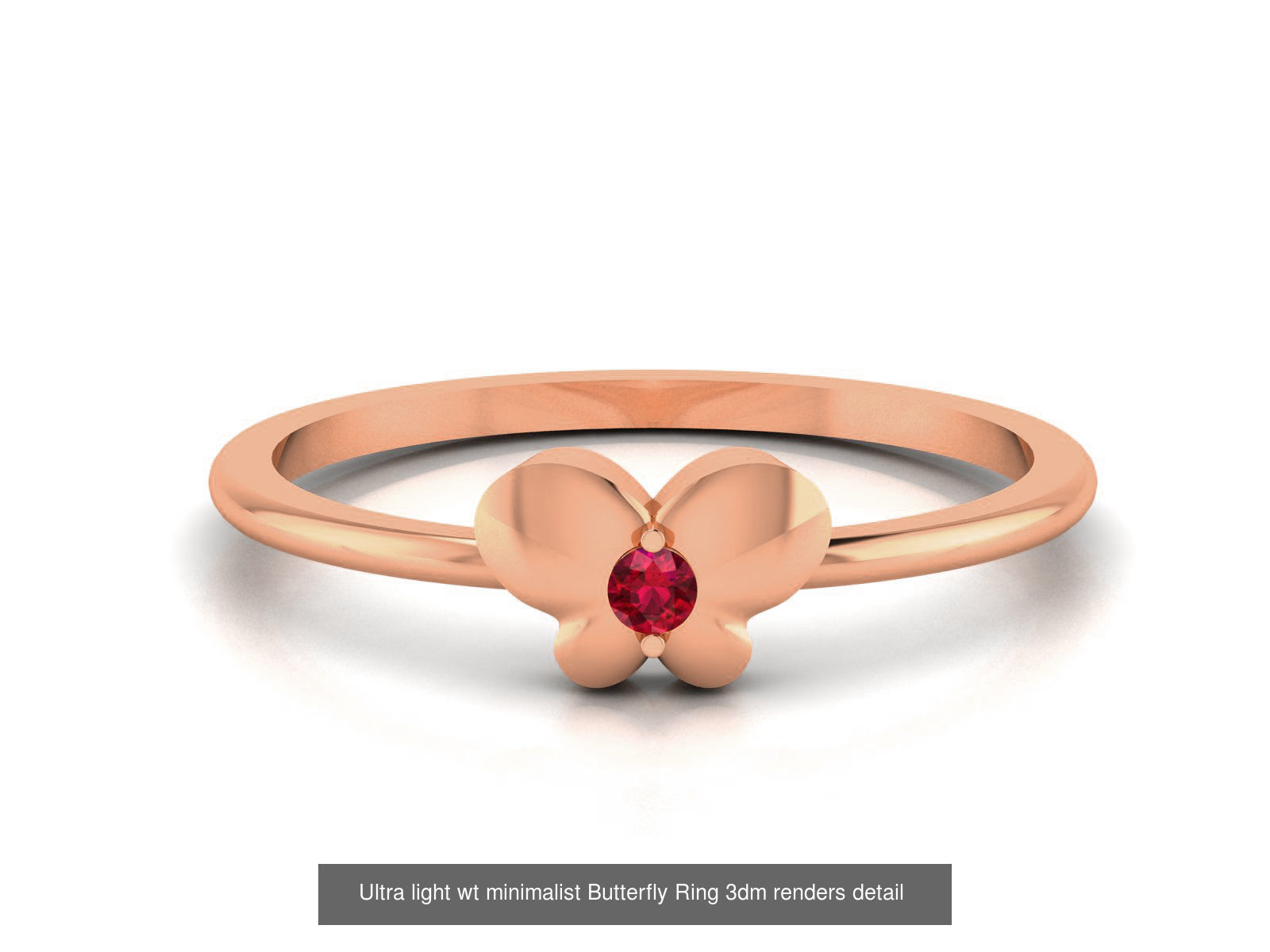 75 Ruby Diamond diamond ring 3dm renders details 3D Model Collection_45