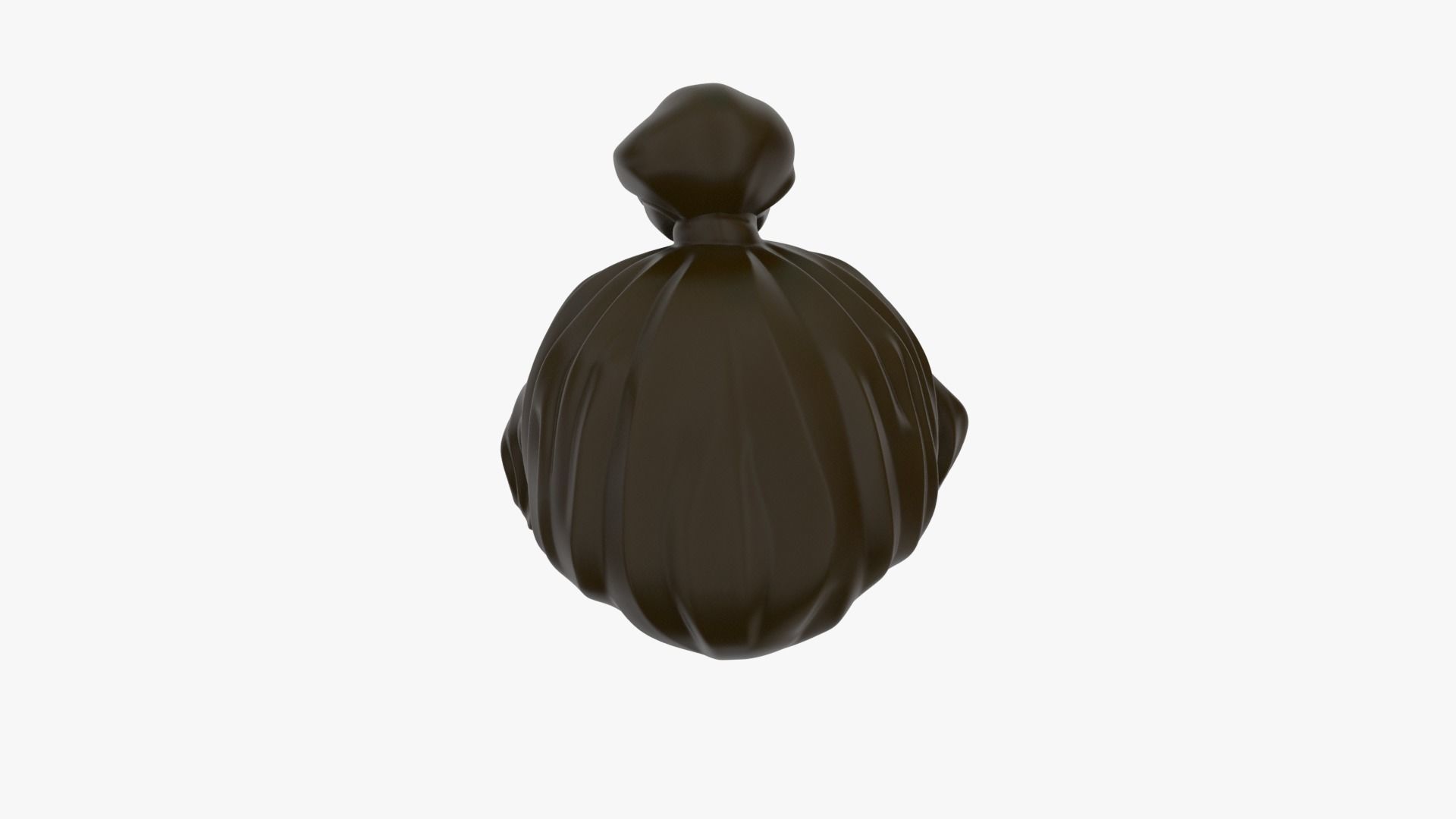 Realsize Lego Minifigure Short Hair 3D model_5