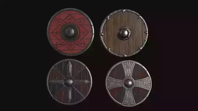 Medieval shields