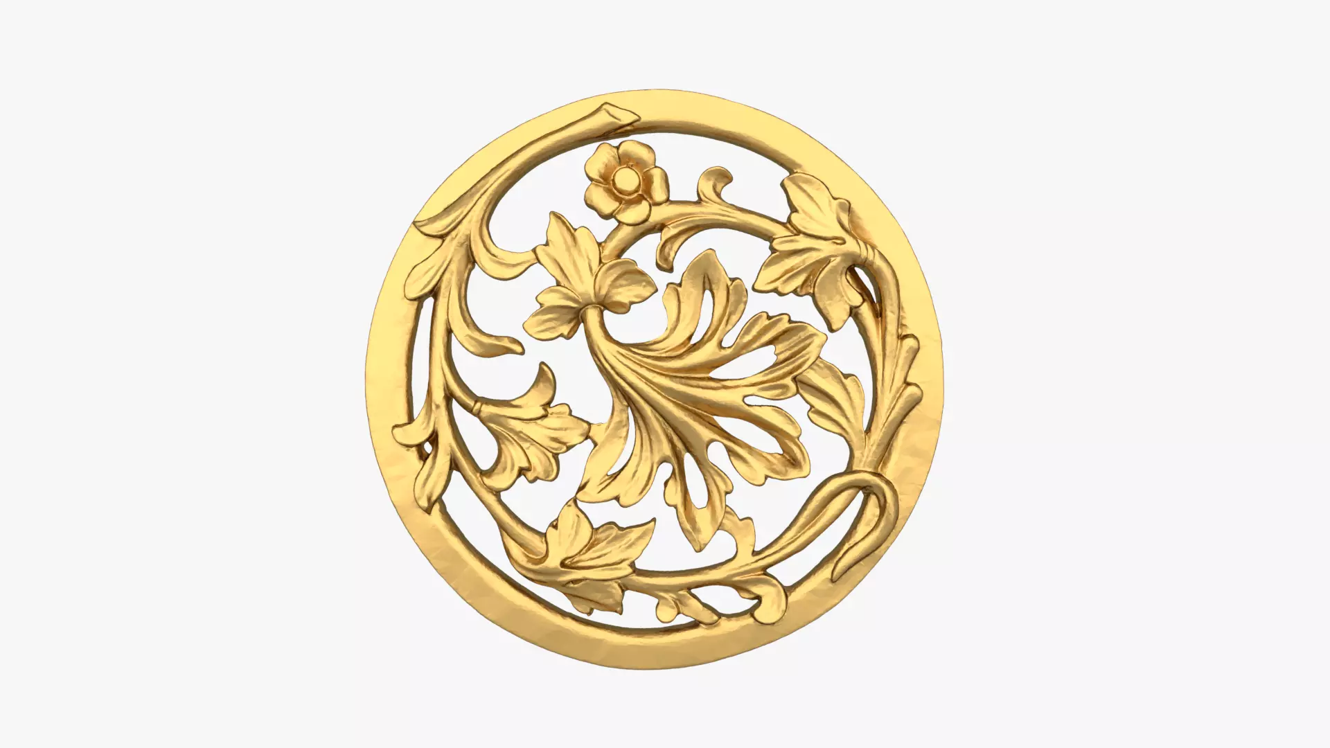 Classic decor ornament 260 3D model_0