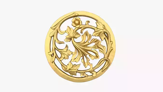 Classic decor ornament 260 3D model