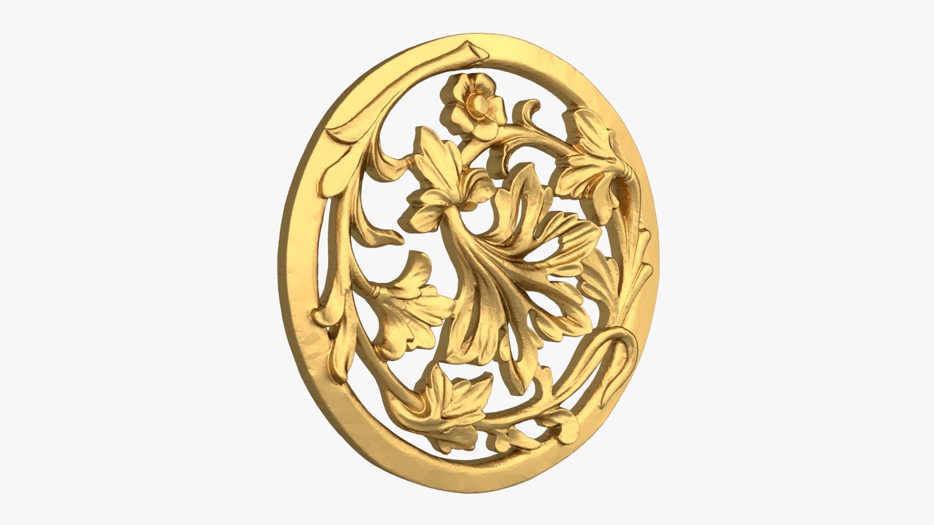 Classic decor ornament 260 3D model_1
