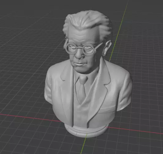 Jean Piaget 3D print model_4