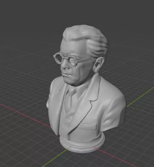 Jean Piaget 3D print model_3