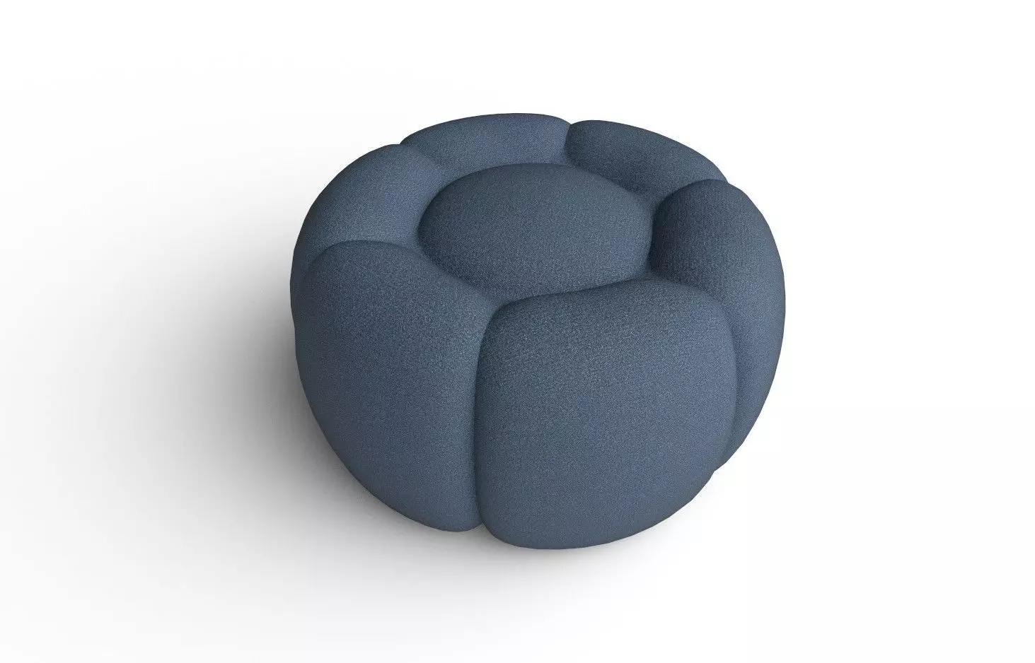 BeanBag Chair 06 Low-poly 3D model_0