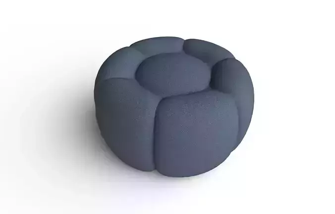 BeanBag Chair 06 Low-poly 3D model