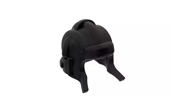 Realsize Lego Airforce Helmet Low-poly 3D model