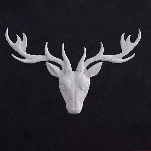  Deer Head 3D print model