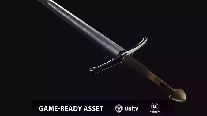 Medieval Sword - PBR