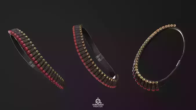 Shotgun Shell Bandoleer PBR