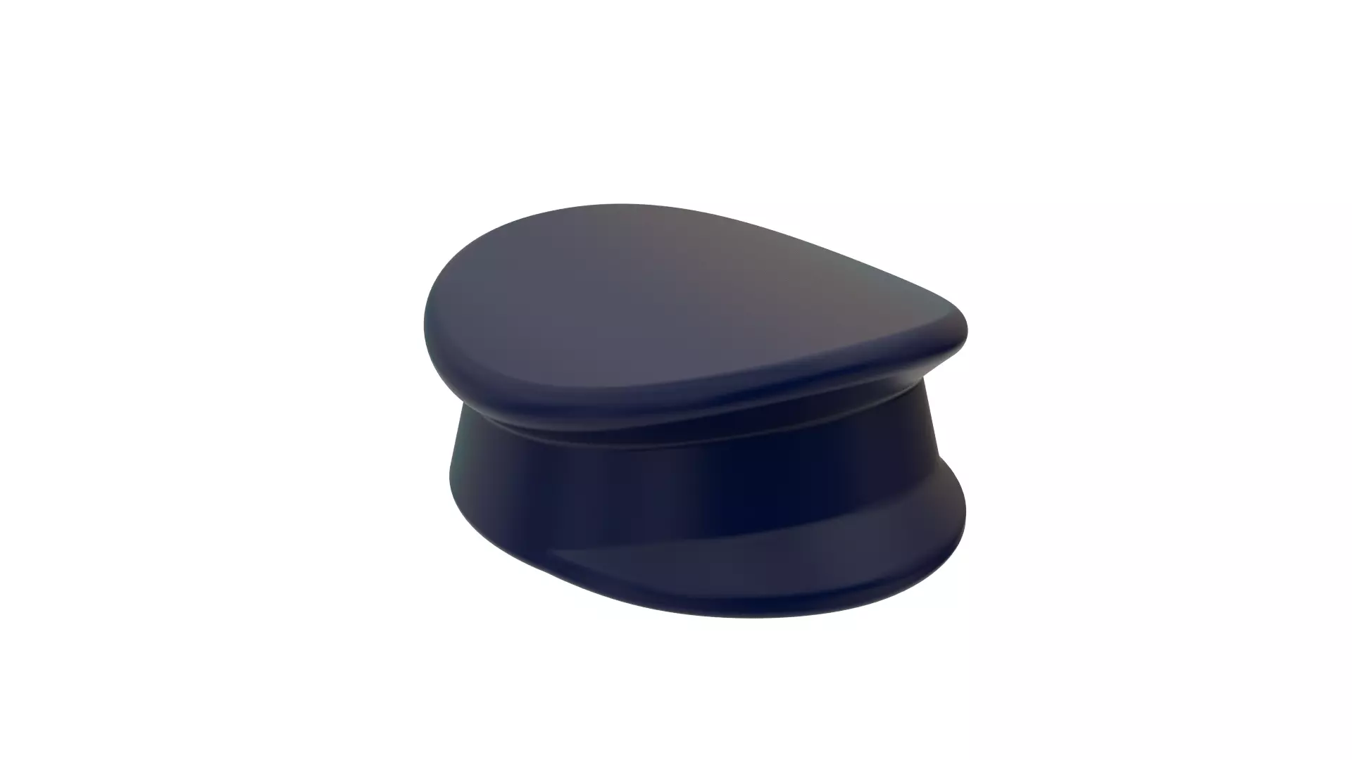 Real Size Lego Hat for Souldier Low-poly 3D model_0