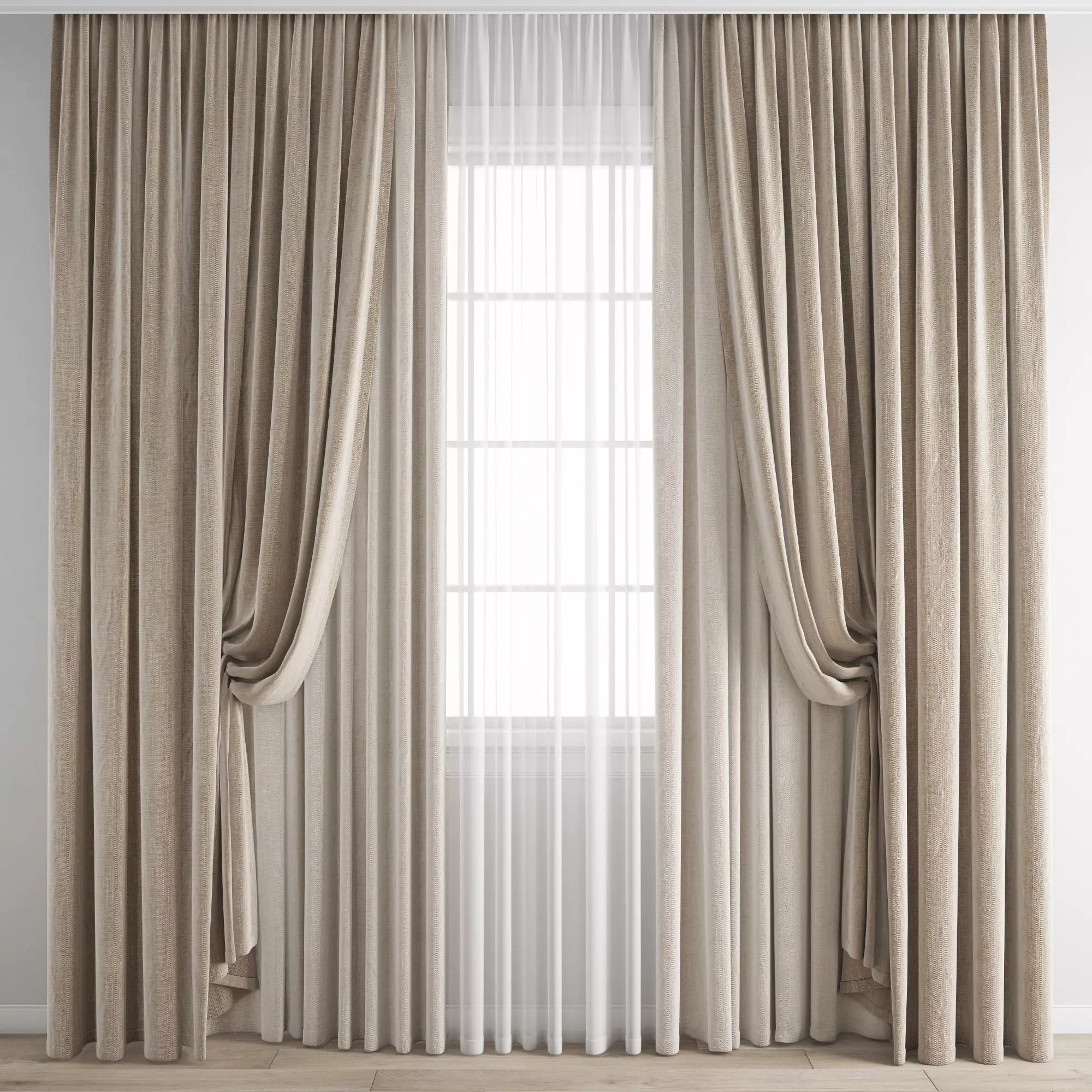 curtain 467 3D model_0
