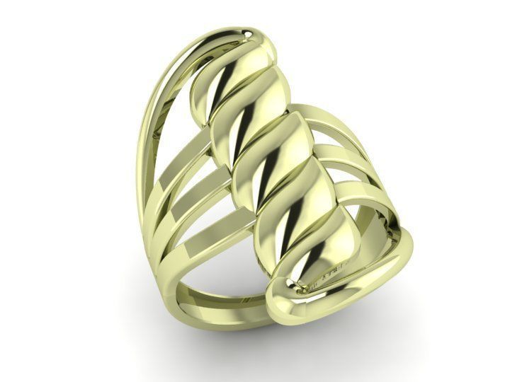 Rings 3D print model_3