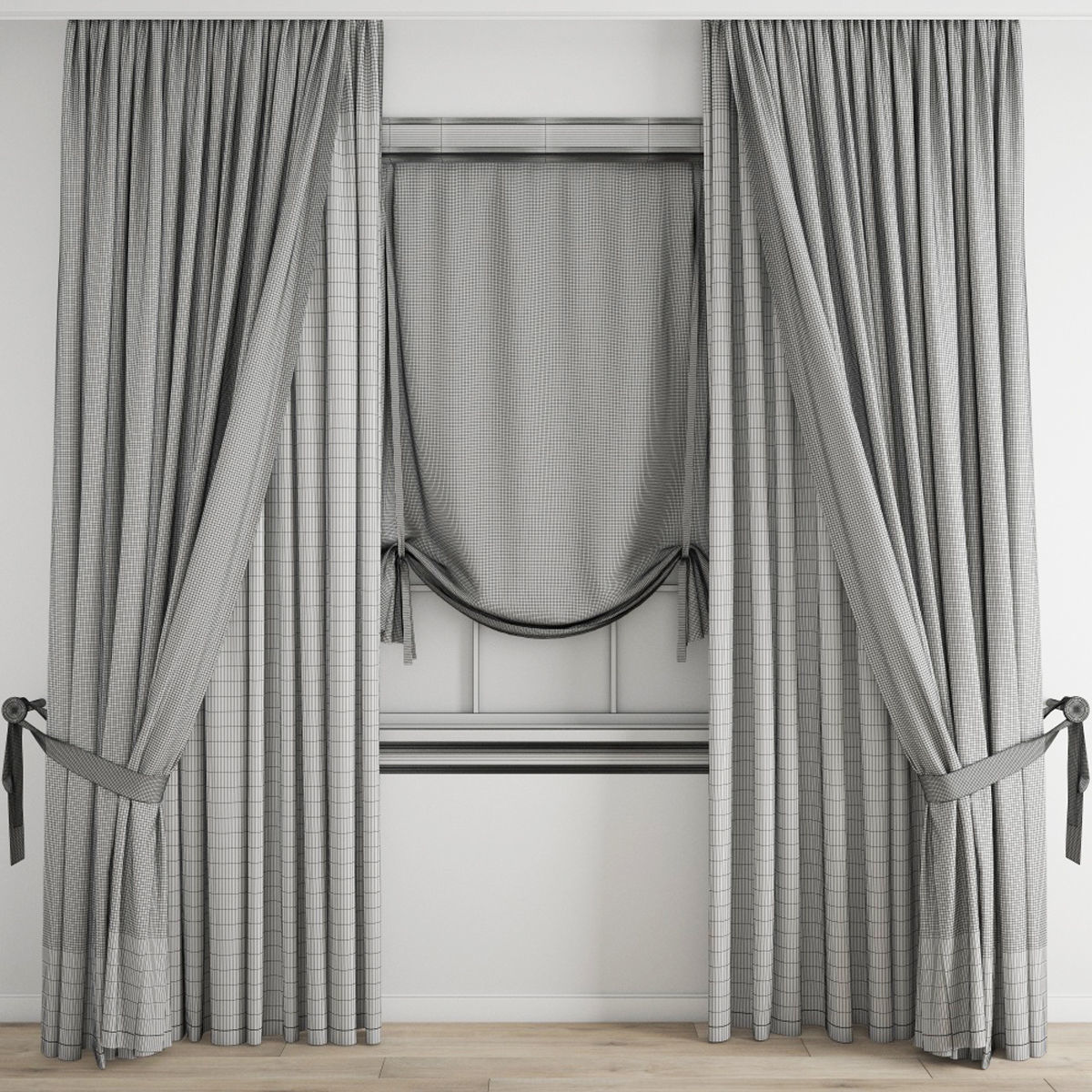 curtain 469 3D model_2