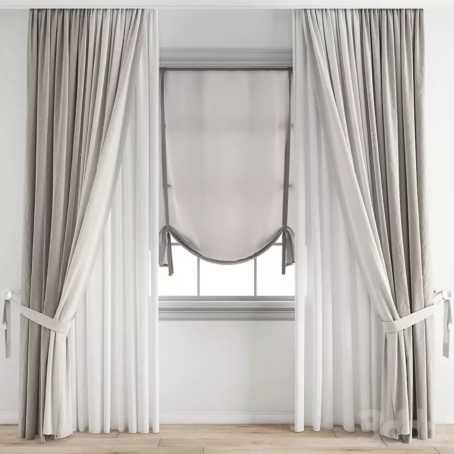 curtain 469 3D model_0