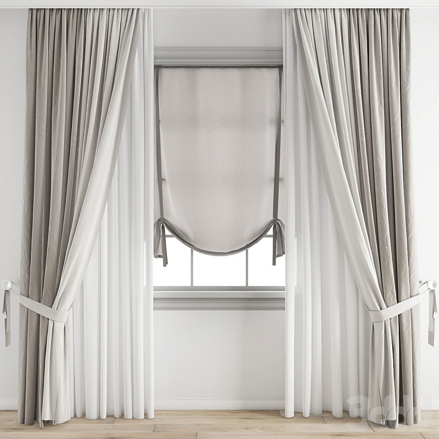 curtain 469 3D model_6