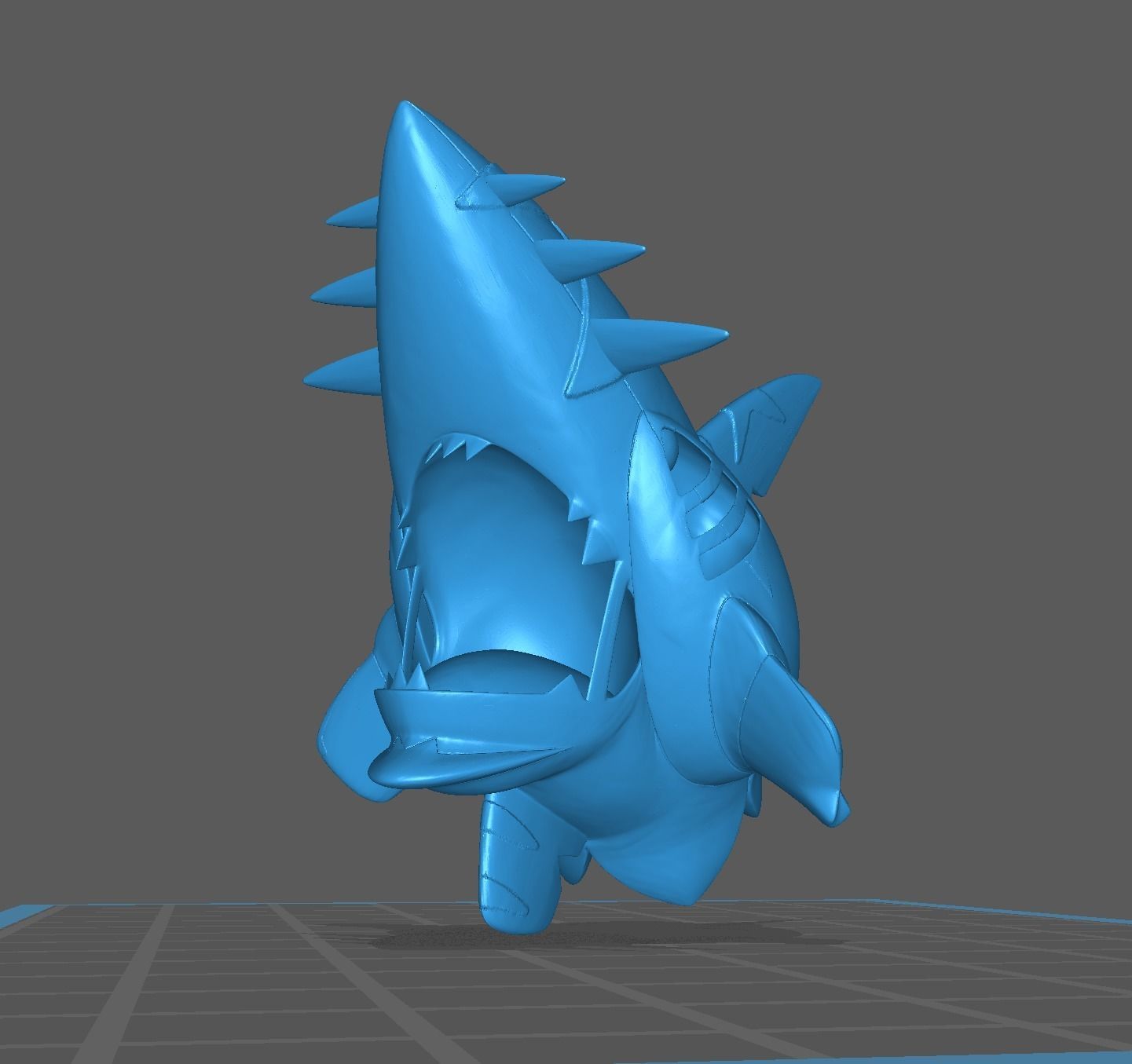 Mega Sharpedo pokemon 3D print model 3D print model_10
