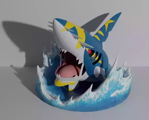 Mega Sharpedo pokemon 3D print model