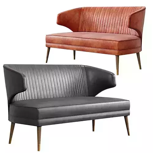 IBIS Sofa by BRABBU 3D model