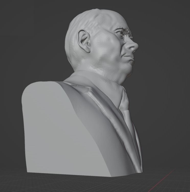 Nikita Khrushchev 3D print model_4