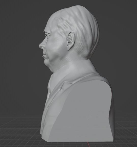 Nikita Khrushchev 3D print model_3
