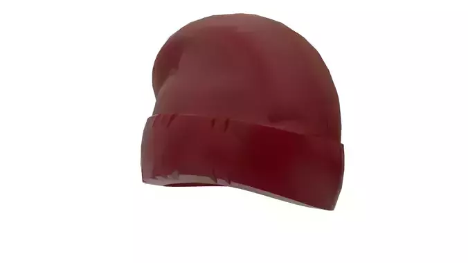 Lego Realsize Santa Claus Hat Low-poly 3D model
