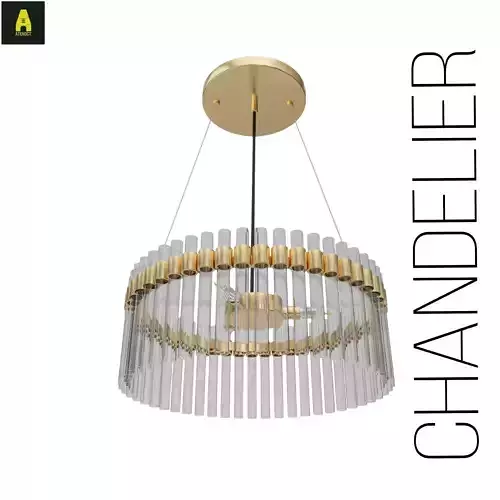Chandelier 06 3D model