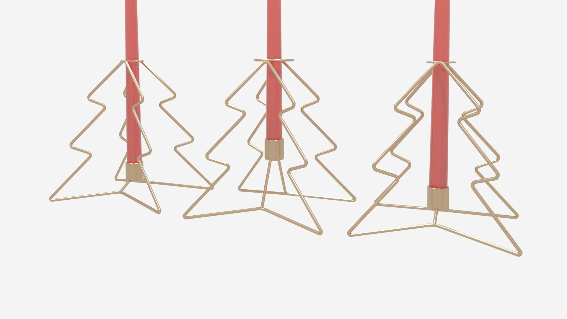 Christmas Decorations Collection 3D model_23